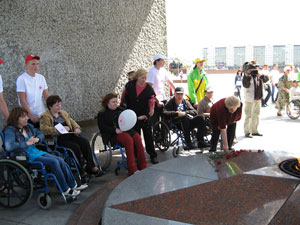 Минимарафон инвалидов-колясочников 2012